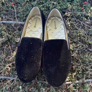 Birdies, Black Corduroy, Size 8